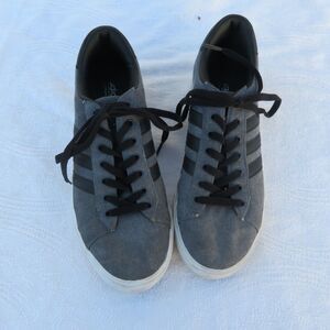 adidas Neo Cloud Foam Gray Casual Sneakers